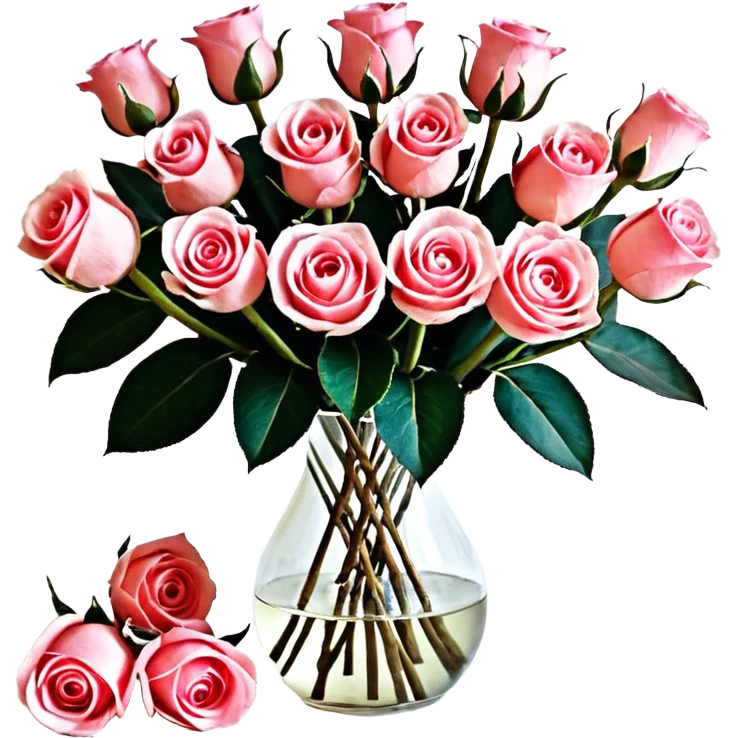 Розовая бабочка 🦋 с сердечками emoji