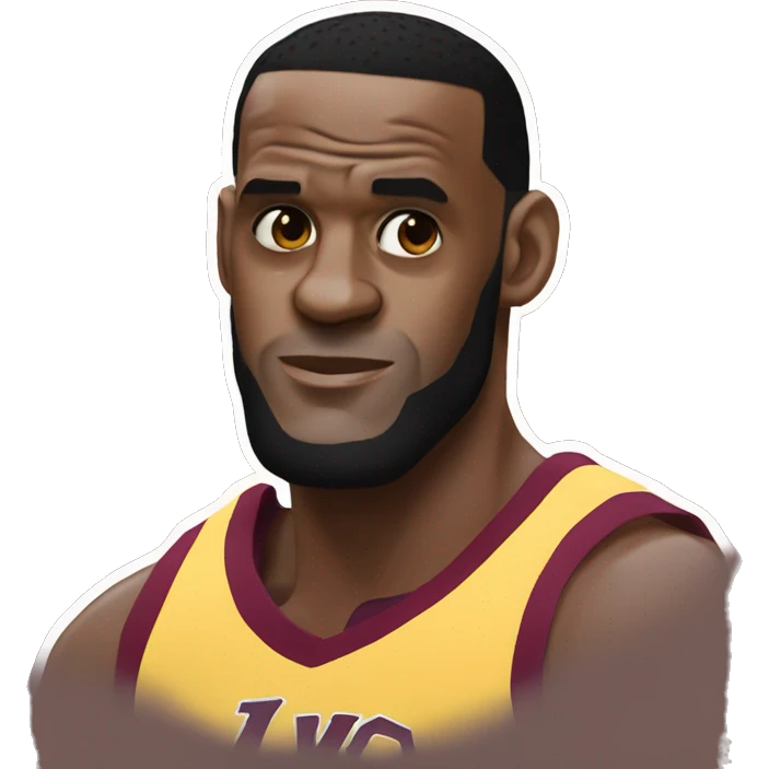 Lebron james basketball emoji