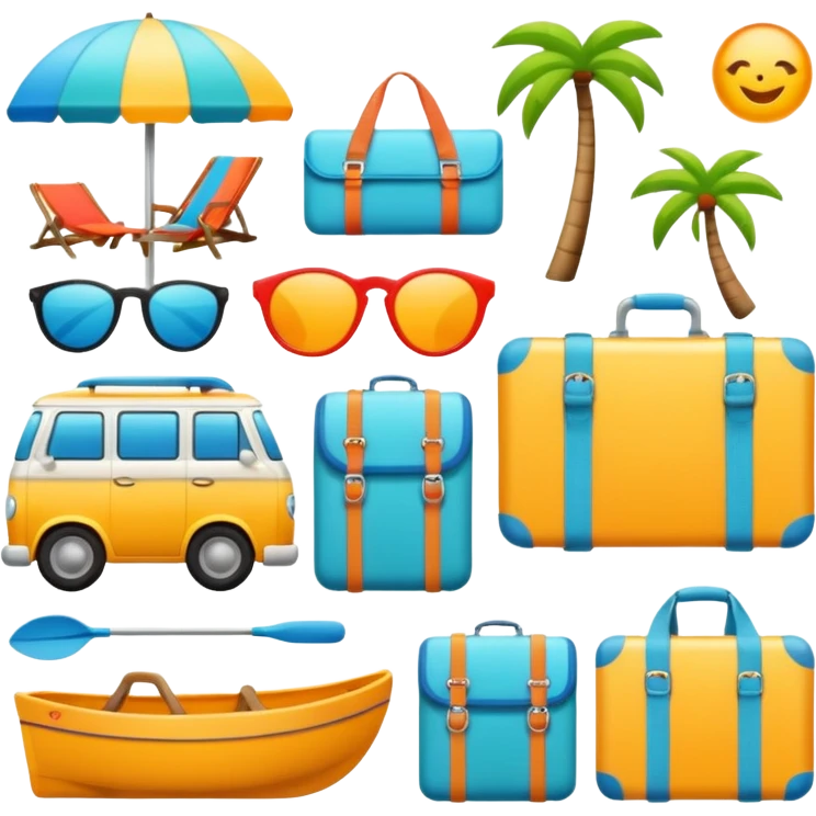 vacation equipment emoji
