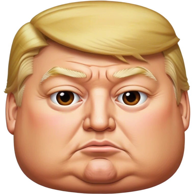 donald trump fat emoji