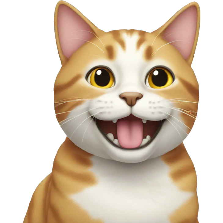 cat happy emoji