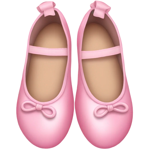 Ballet shoes pink emoji