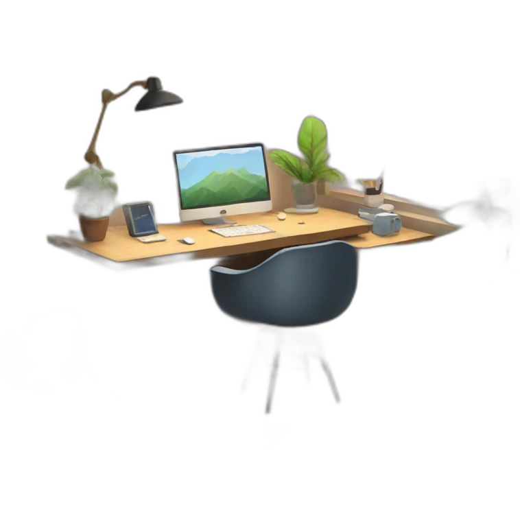 web developers desk emoji