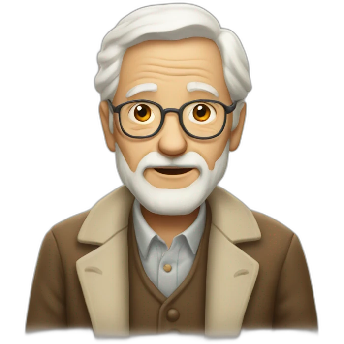 nostalgic old man emoji