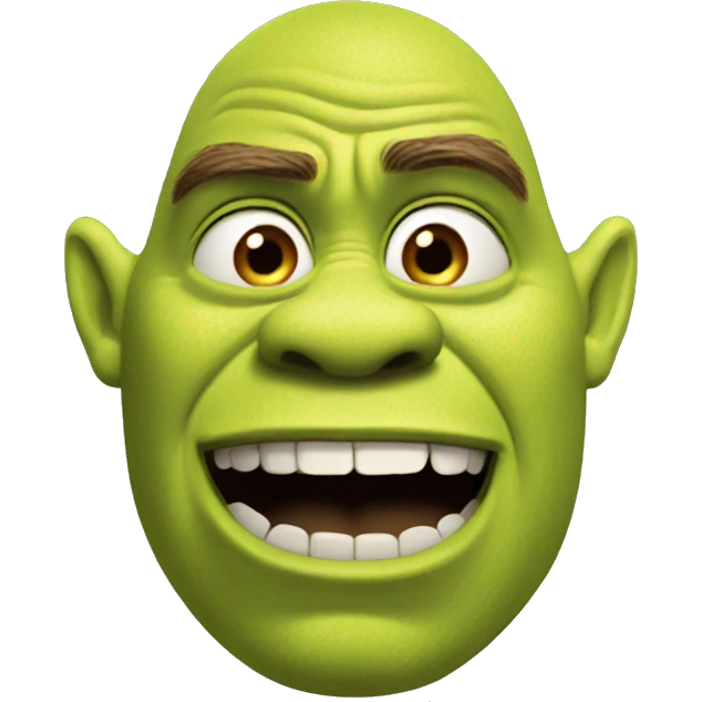 shrek cringe emoji