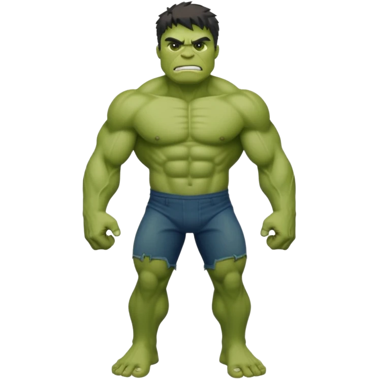 Hulk with full body emoji