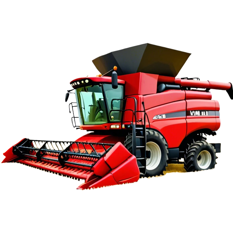 Combine Harvester - Case IH 8250 (Model Year: 2022) (Iconic colour: Red) emoji