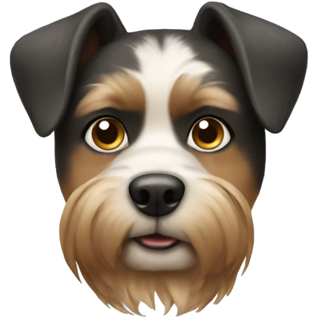 dog with a haircut  emoji