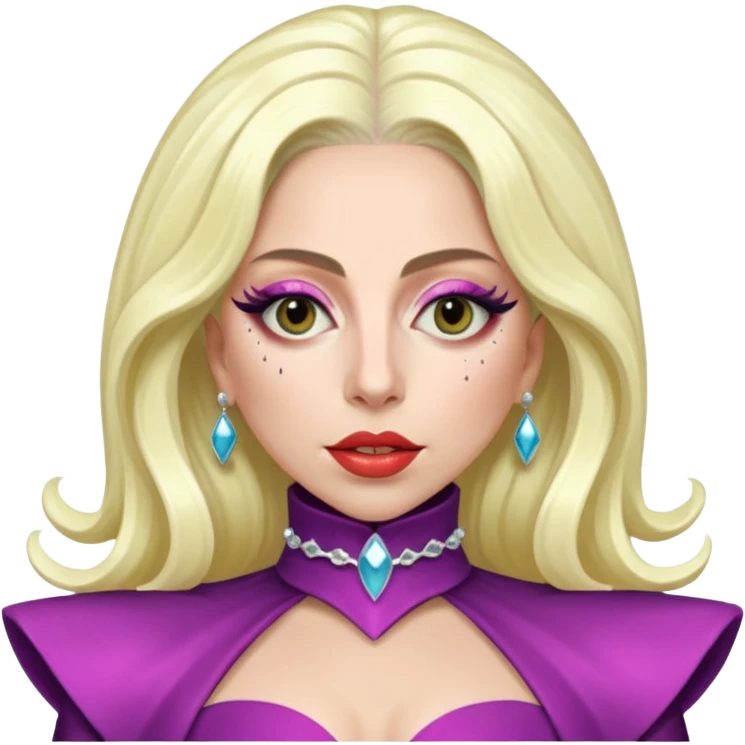 Lady Gaga during the Born This Way era emoji