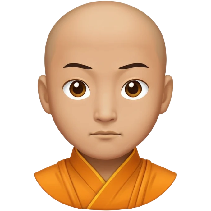 Kungfu monk emoji