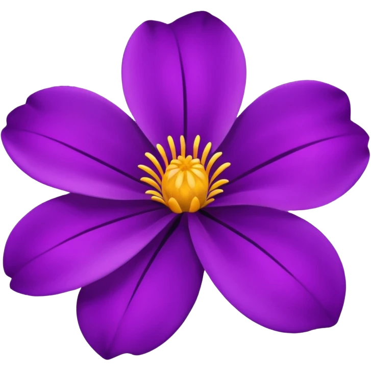 purple flower emoji