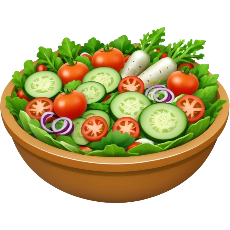 just salad bowl emoji