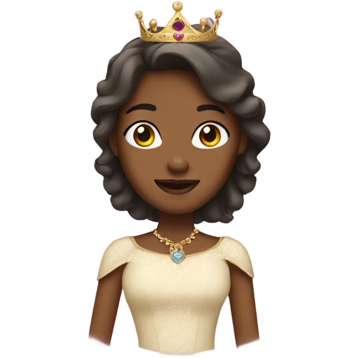 Princess with beard emoji