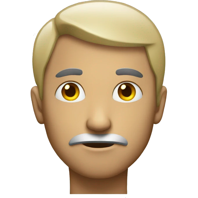 man thinking emoji