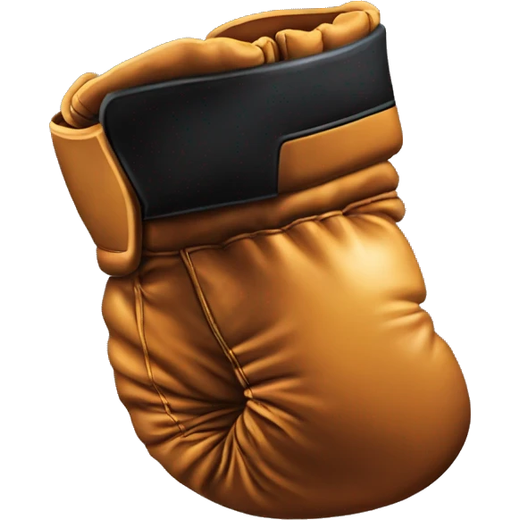 only a glove of boxe hit something emoji