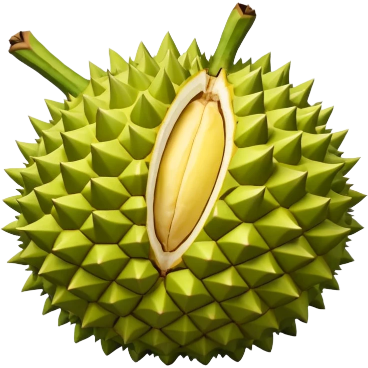 durian fruit whole emoji