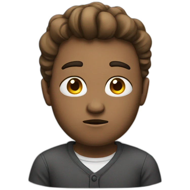 Thinking hard emoji