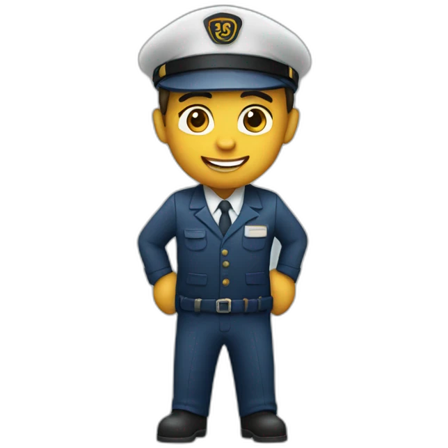 train conductor emoji