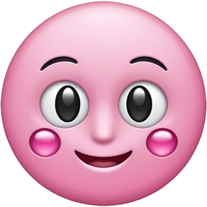  Coração metade rosa e metade branco emoji sem borda  emoji