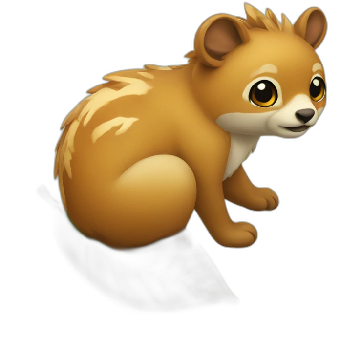 Leafed animal emoji