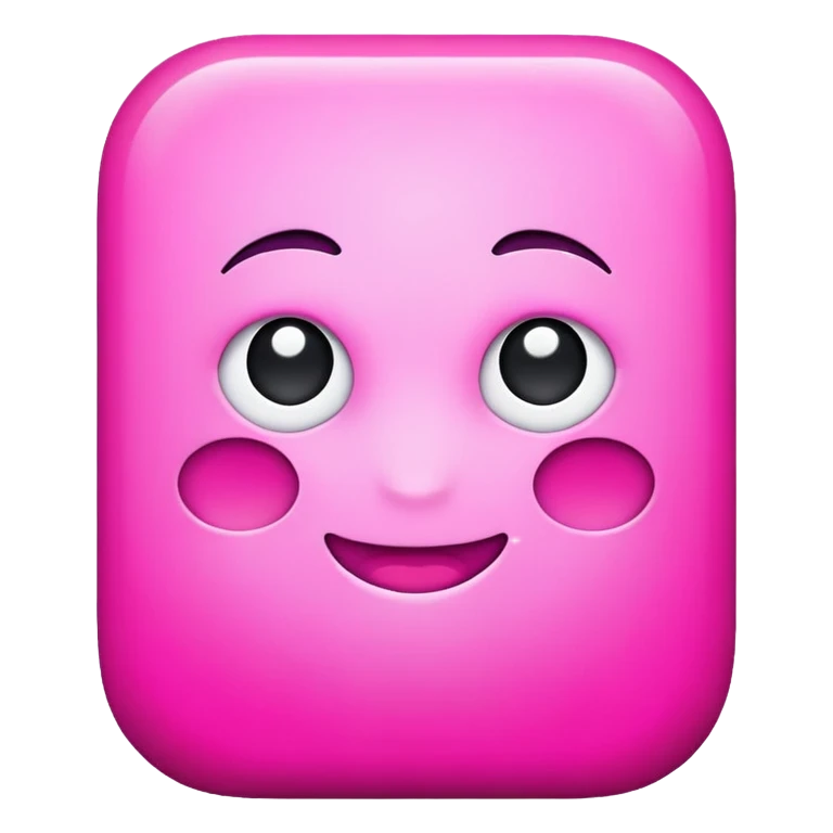 Pink emoji