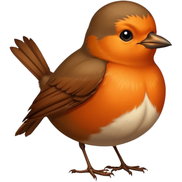 Robin bird emoji emoji
