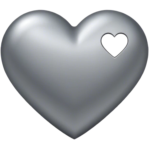 RAL 7033 heart emoji