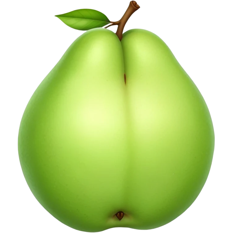 white guava emoji