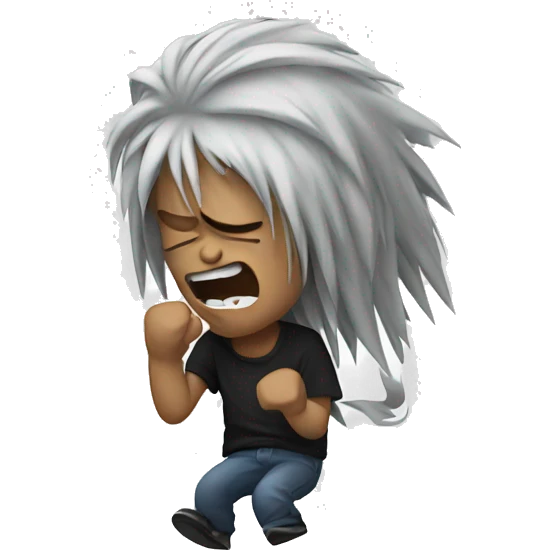 Headbanging emoji