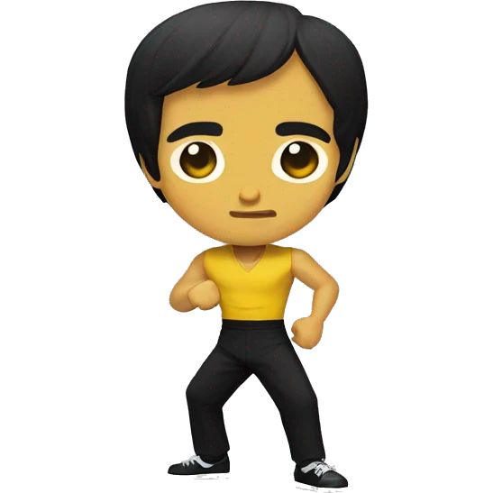 bruce lee emoji