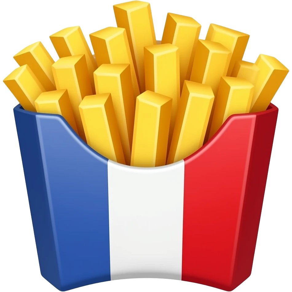 French fries emoji