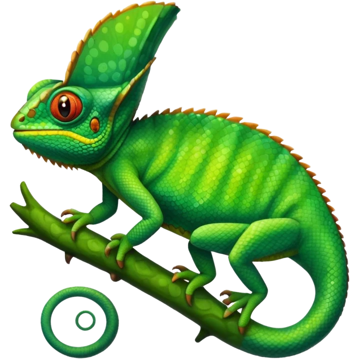 Chameleon emoji