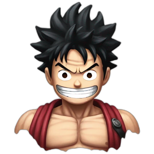 Luffy gear 4 emoji