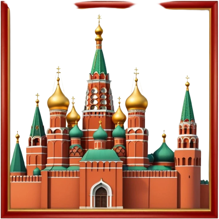 kremlin. moscow emoji