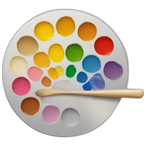 painting palette emoji
