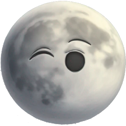 Moon emoji