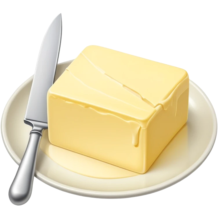 Butter with a knife  emoji