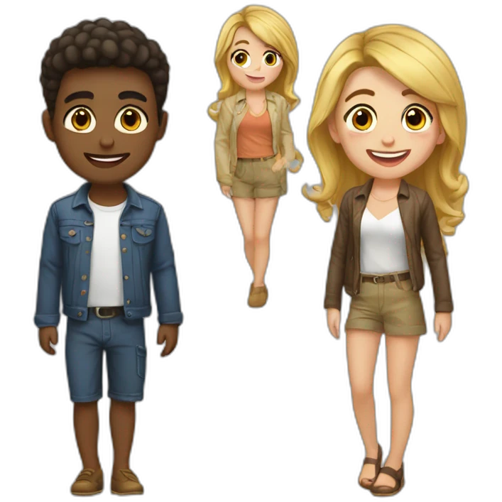 Meilleures amies emoji