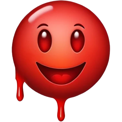 Bloody shot emoji smiley  emoji