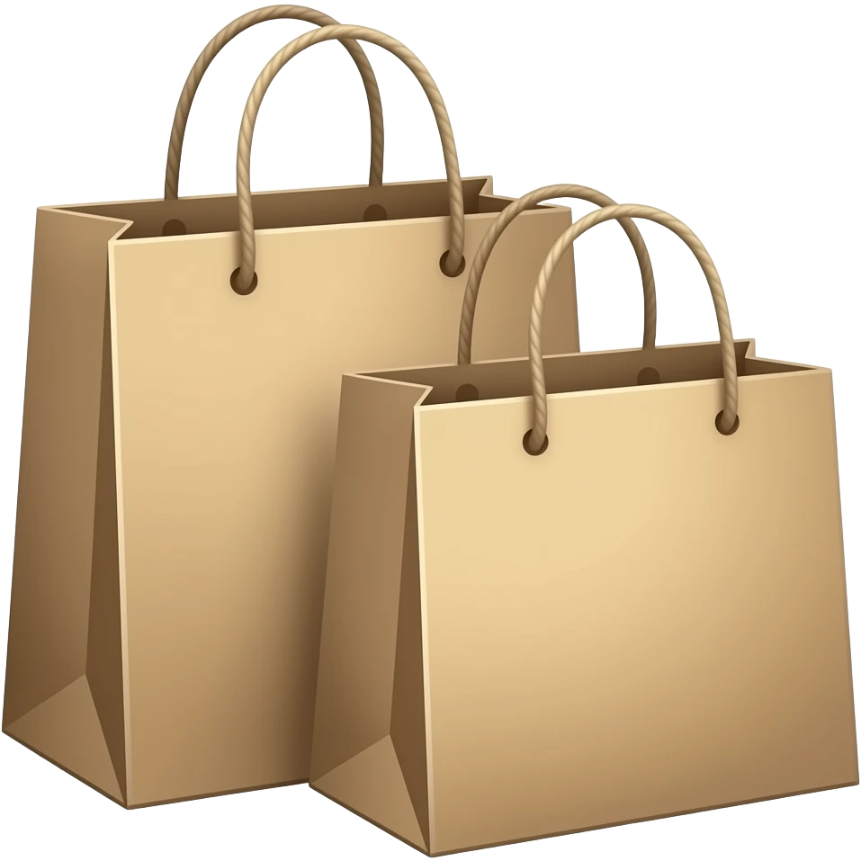 shopping bags emoji