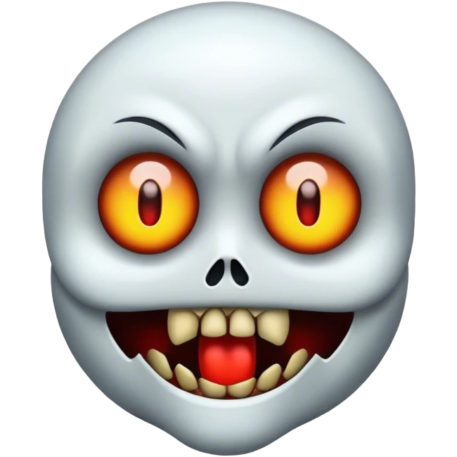 terrifying  emoji