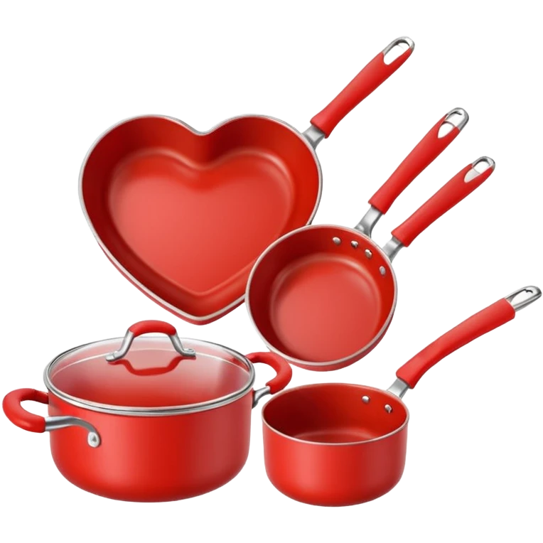 Valentine cookware emoji