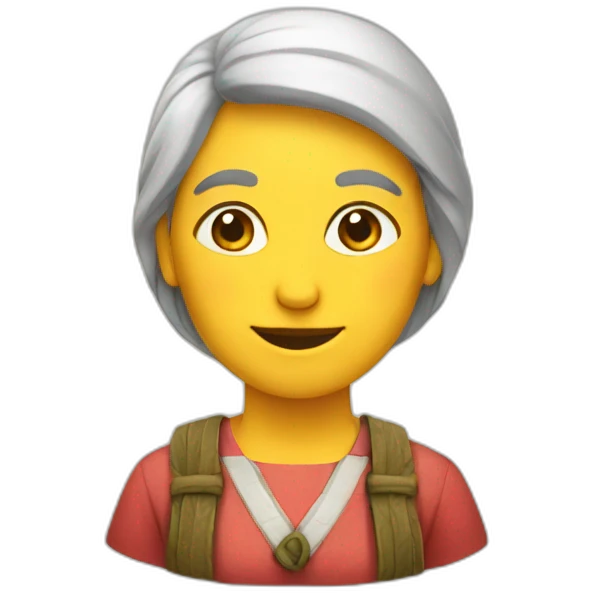 Frau Kissan emoji