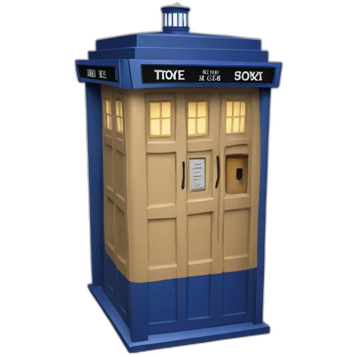 THE TARDIS emoji