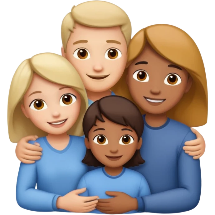 Family, cute, love emoji