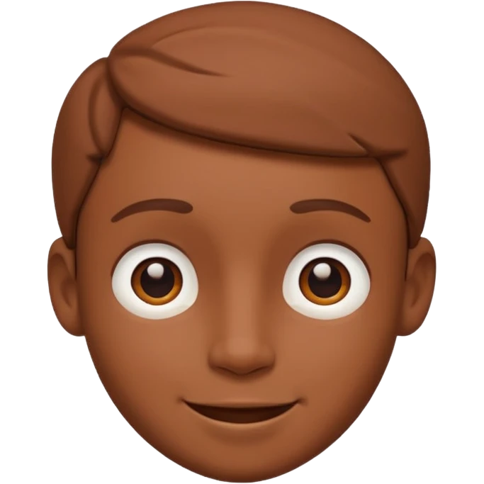 Clay boy face happy emoji