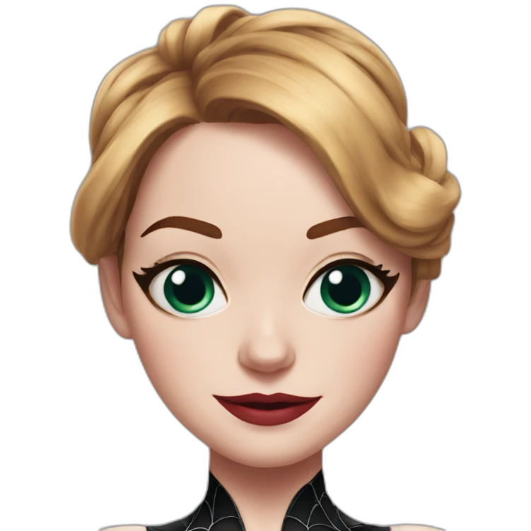 Emma stone spider girl emoji