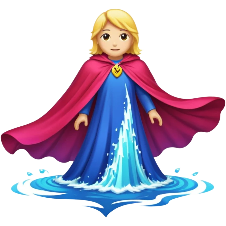  Cape no human Emoji fantasy pixel art style emoji