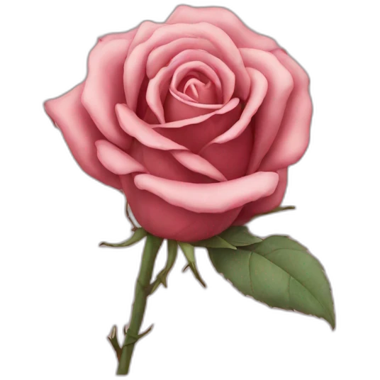 wilted rose emoji