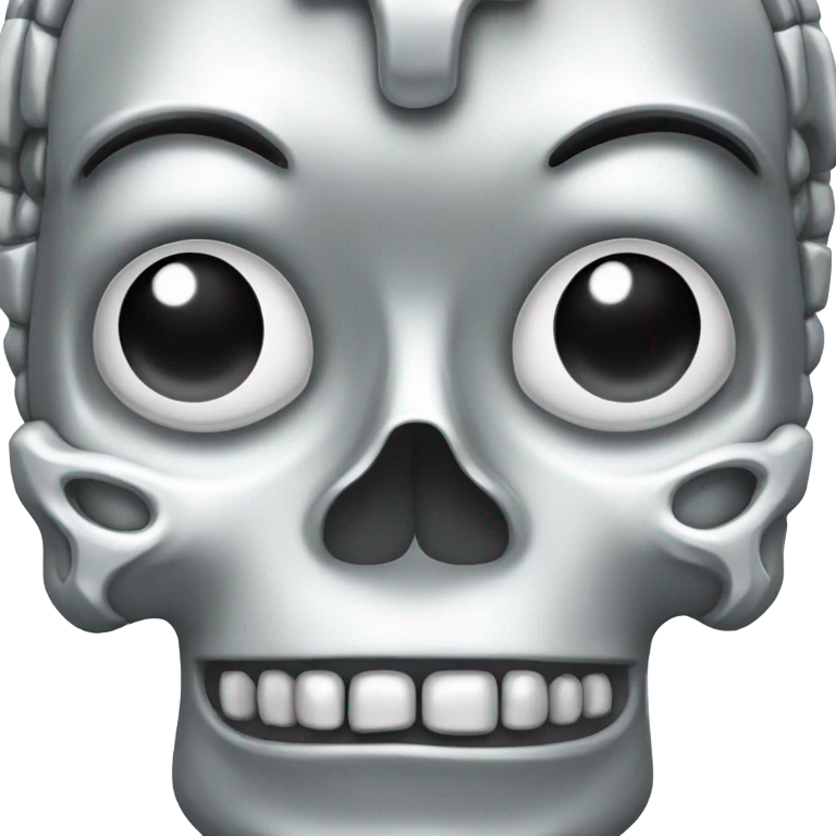Chrome skeleton  emoji